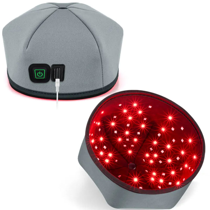LED Scalp Massager with Red Light Therapy